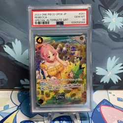 One Piece Rebecca | OP05-091 | Japanese | SR SP | PSA 10 - Image 1