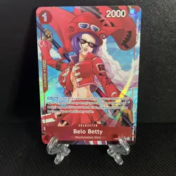 BELO BETTY - One Piece OP05-015 - AA Alt Art Rare - Premium Booster Vol. 1 PRB01 - Image 1