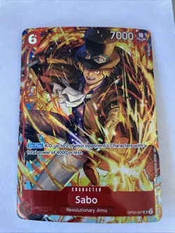 One Piece TCG Sabo Illustration Box Vol.5 Foil SR OP05-007 - Image 1