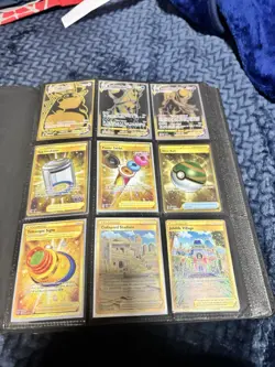 Pokemon TCG Card Lot Binder V VMAX EX Rainbow Full Art Charizard Pikachu - Image 2