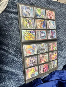 Pokemon TCG Card Lot Binder V VMAX EX Rainbow Full Art Charizard Pikachu - Image 3