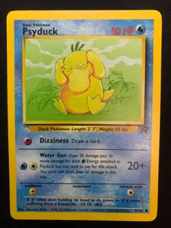 PSYDUCK - 65/82 - TEAM ROCKET - POKEMON CARD - LP - Image 1