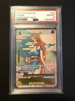 O-Nami (Event Pack Vol. 5) OP06-101 One Piece Promotion Cards Foil - PSA 10 - Image 1