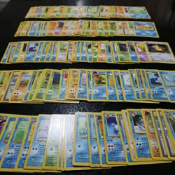 WOTC Pokemon Base Set Card Lot 100+ LP-HP Vintage • Actual Cards Shown - Image 2