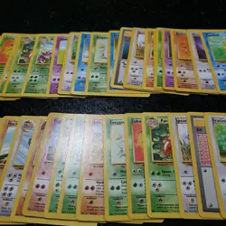 WOTC Pokemon Base Set Card Lot 100+ LP-HP Vintage • Actual Cards Shown - Image 4