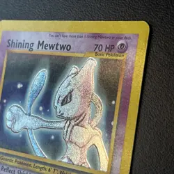 Shining Mewtwo Neo Destiny 109 Holo Unlimited Shiny Secret Rare Pokemon Card - Image 4