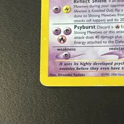 Shining Mewtwo Neo Destiny 109 Holo Unlimited Shiny Secret Rare Pokemon Card - Image 5