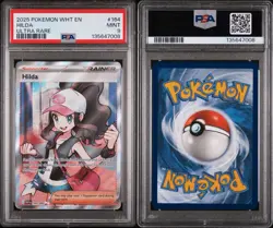 Pokemon TCG Hilda Trainer Card White Flare Full Art Ultra Rare SV 164/086 - Image 3