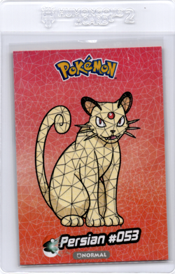 Persian Pokemon card Crystal collection - Image 1