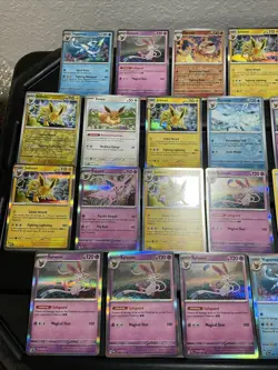 (30) EEVEE CARDS LOT VTG GLACEON LEAFEON ESPEON JOLTEON EVOLUTION Tons Holos - Image 2