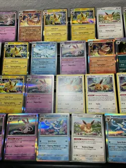 (30) EEVEE CARDS LOT VTG GLACEON LEAFEON ESPEON JOLTEON EVOLUTION Tons Holos - Image 3