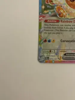 Pokemon Eevee ex Tera Double Rare Holo Sv: Prismatic Evolutions 075/131 Card - Image 5