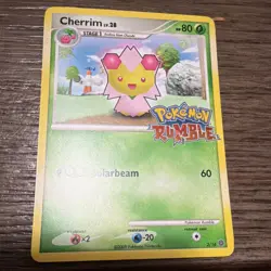 Pokemon Rumble Cherrim 2/16 & Skuntank 13/16 Stage 1 Card Lot - 2 Cards, 2009 - Image 1