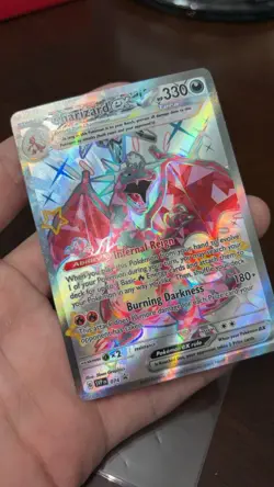 Pokemon Charizard ex 074 SV: Scarlet & Violet Promo Holo EX 330 HP Promo Card - Image 2