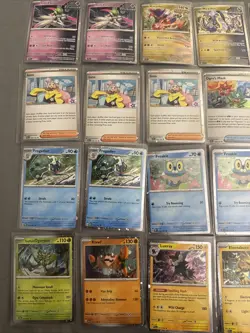 Pokemon 24 Card Lot nm Cosmos Holo PAL SVI OBF MEW TEF - Image 2