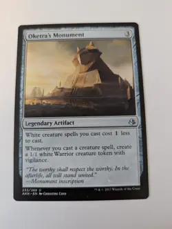MTG magic cards 1x Oketra's Monument Amonkhet NM-Mint, English - Image 1