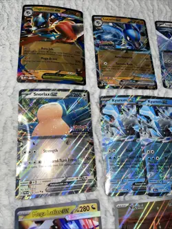 Pokemon TCG Jumbo Card Lot of 14 English Oversize Cards + Stickers - Image 3