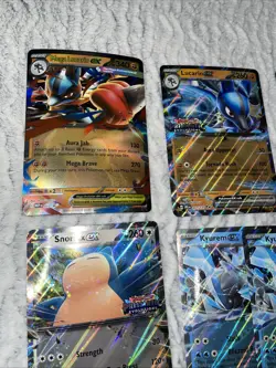 Pokemon TCG Jumbo Card Lot of 14 English Oversize Cards + Stickers - Image 4