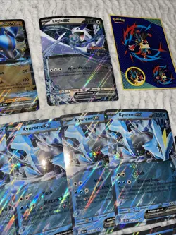 Pokemon TCG Jumbo Card Lot of 14 English Oversize Cards + Stickers - Image 5