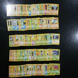 WOTC Pokemon Base Set Card Lot 100+ LP-HP Vintage • Actual Cards Shown - Image 1