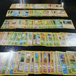 WOTC Pokemon Base Set Card Lot 100+ LP-HP Vintage • Actual Cards Shown - Image 2