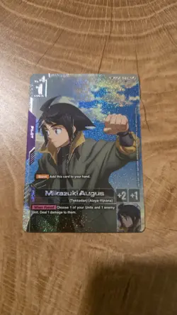 GUNDAM CARD GAME ST05-010 C+ (SP) MIKAZUKI AUGUS - SPC+ (STEEL REQUIEM GD03) - Image 2