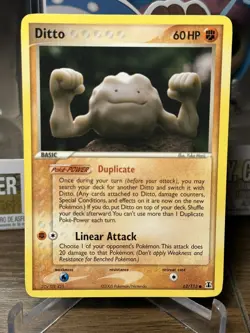 Ditto Geodude Regular Card 62/113 Delta Species LP/NM - Image 1