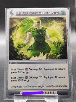 Chaotic Card : Evergreen Tunic Turn Of The Tide First Edition Battlegear - Image 1
