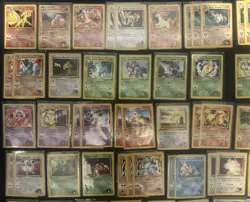 Vintage Pokemon 123 Card Lot Gym Challenge NEAR COMPLETE Common/Uncommmom 1st Ed - Image 2