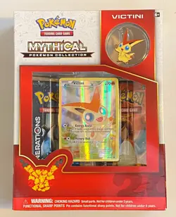 Pokemon Trading Card Game Mythical Pokemon Collection Victini - Image 1