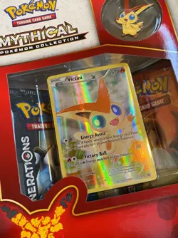 Pokemon Trading Card Game Mythical Pokemon Collection Victini - Image 5