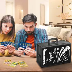 CARDKINGPRO TSB | BBB | 2500 Sports Pokemon TCG Game Card Storage Case Black - Image 2