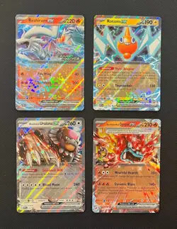 Lot of Pokemon TCG - (4) Double Rare EX Holo Cards - Image 1
