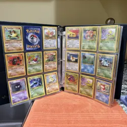 HUGE WOTC Vintage Pokemon Binder Lot Base Jungle Fossil 1999 TCG ENGLISH Cards - Image 3