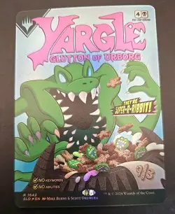 Yargle, Glutton of Urborg Secret Lair Drop MTG Foil Near Mint - Image 1