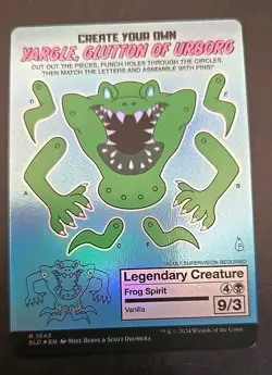 Yargle, Glutton of Urborg Secret Lair Drop MTG Foil Near Mint - Image 2