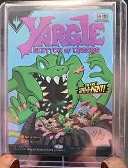 Yargle, Glutton of Urborg Secret Lair Drop MTG Foil Near Mint - Image 3