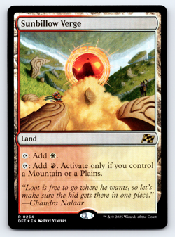 Sunbillow Verge FOIL - Aetherdrift MTG - Image 1