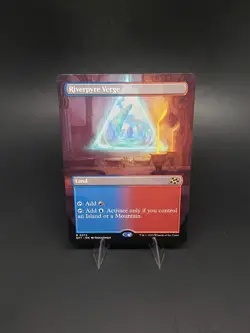 Riverpyre Verge (Borderless) Aetherdrift Regular MTG 372 LP - Image 1
