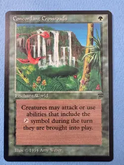 MTG Antiquities Edition, Concordant Crossroads! 1994 Vintage Magic! - Image 1