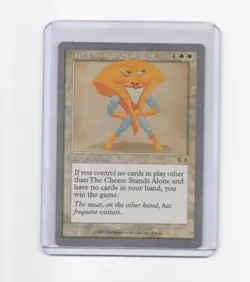 Magic the Gathering - The Cheese Stands Alone - Unglued Rare (LP) - Image 1