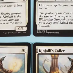 4x Kinjalli's Caller - Ixalan - 018/279 Regular Common - MTG Magic The Gathering - Image 5