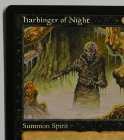 Harbinger of Night - Mirage - 1996 MTG Magic the Gathering NM/Mint Never Played - Image 2