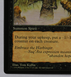 Harbinger of Night - Mirage - 1996 MTG Magic the Gathering NM/Mint Never Played - Image 5