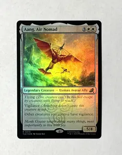 Aang, Air Nomad - FOIL - MTG ATLA Eternal - TLE 210 - Image 1