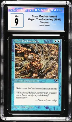 Steal Enchantment (CGC MINT 9) - MTG Tempest - RareCo - Image 1