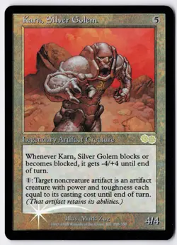 Karn, Silver Golem - Foil - MTG Arena League 1999 Promo - RareCo - Image 1