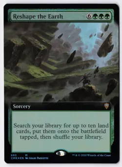 Reshape the Earth - Foil - Extended Art - MTG Commander Legends - RareCo - Image 1