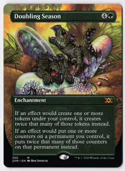 Doubling Season - Borderless - MTG Double Masters - RareCo - Image 1