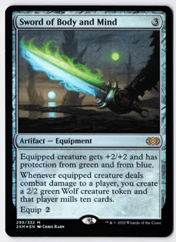 Sword of Body and Mind - Foil - MTG Double Masters - RareCo - Image 1